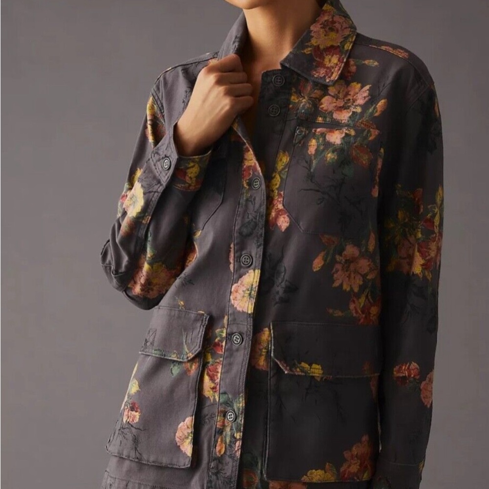 Pilcro (Anthropologie) print jacket.  Worn once.